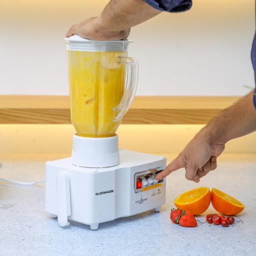 display image 5 for product Olsenmark 400W 4-In-1 Food Processor & Juicer - Multifunctional Smoothie Maker, Juicer, Compact