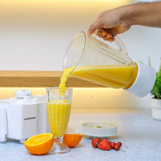 display image 6 for product Olsenmark 400W 4-In-1 Food Processor & Juicer - Multifunctional Smoothie Maker, Juicer, Compact