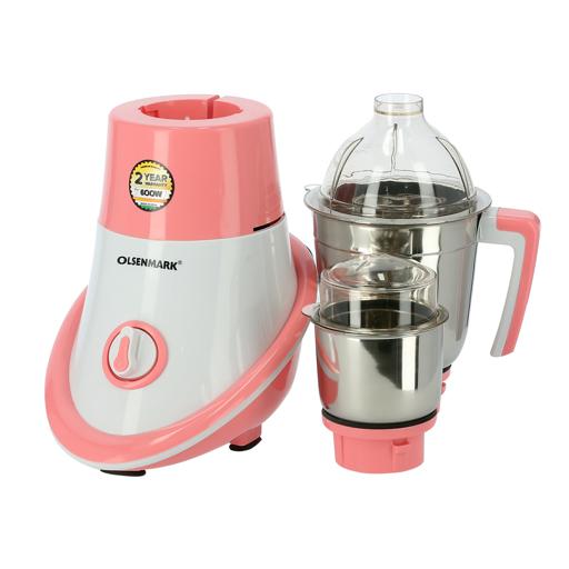 display image 9 for product Olsenmark 600W 2-In-1 Mixer Grinder - Multifunctional Grinder With Stainless Steel Jars& Blades