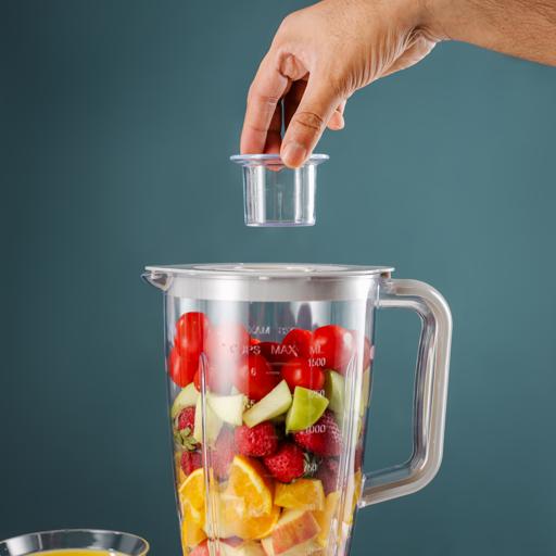 display image 9 for product Olsenmark OMSB2361 300W 2 in 1 Multifunctional Blender - Stainless Steel Blades, 2Speed Control with Pulse - 1.5L Jar, 1 Grinder Jar with Over Heat Protection and Safety Lock