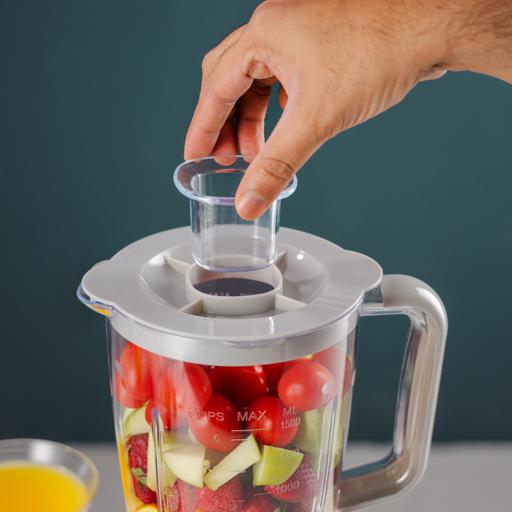 display image 5 for product Olsenmark OMSB2361 300W 2 in 1 Multifunctional Blender - Stainless Steel Blades, 2Speed Control with Pulse - 1.5L Jar, 1 Grinder Jar with Over Heat Protection and Safety Lock