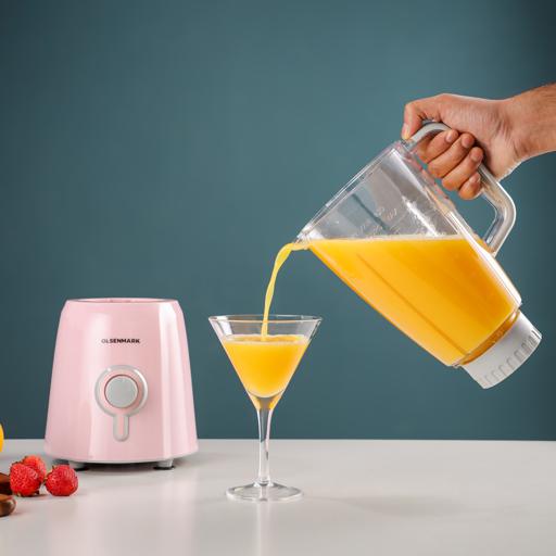 display image 6 for product Olsenmark OMSB2361 300W 2 in 1 Multifunctional Blender - Stainless Steel Blades, 2Speed Control with Pulse - 1.5L Jar, 1 Grinder Jar with Over Heat Protection and Safety Lock