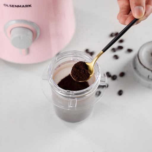 display image 8 for product Olsenmark OMSB2361 300W 2 in 1 Multifunctional Blender - Stainless Steel Blades, 2Speed Control with Pulse - 1.5L Jar, 1 Grinder Jar with Over Heat Protection and Safety Lock