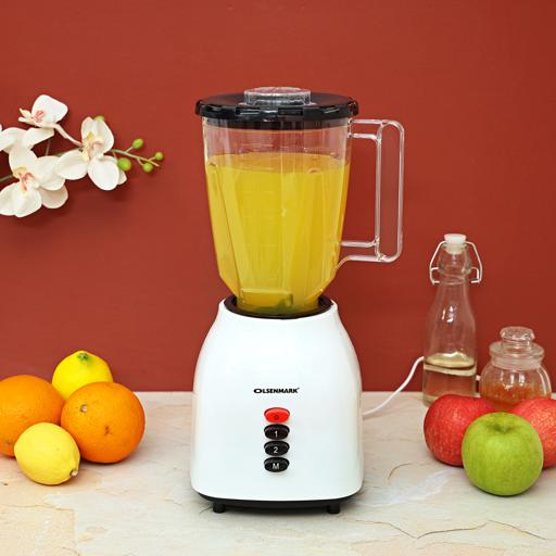 display image 3 for product Olsenmark 300W 2 In 1 Multifunctional Blender - Stainless Steel Blades, 2Speed Control With Pulse