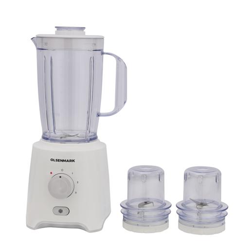 display image 16 for product 3-in-1 Blender, 550W Power, OMSB2402J | Multifunctional Blender-Stainless Steel Blades, Adjustable Speed Control with Pulse | 1.6L Capacity Jar | Safety Lock Protection