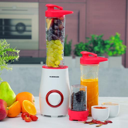 300W Sports Blender + Citrus Juicer + Grinder