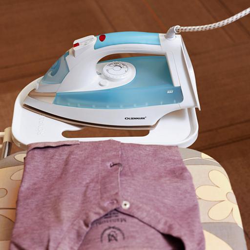 display image 3 for product Adjustable Temperature Knob & Overheat Protection Steam Iron OMSI1681 Olsenmark
