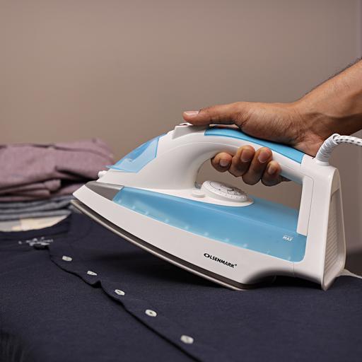 display image 2 for product Adjustable Temperature Knob & Overheat Protection Steam Iron OMSI1681 Olsenmark
