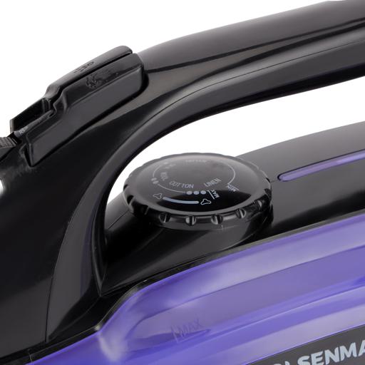 display image 5 for product Steam Iron, 1600W, Lightweight, 100ml Water Tank, OMSI1828 - Dry/Steam Adjustable Steam, Non-Stick Coating Soleplate, 1.5 M Power Cord, Water Spray, Vertical Steam Iron