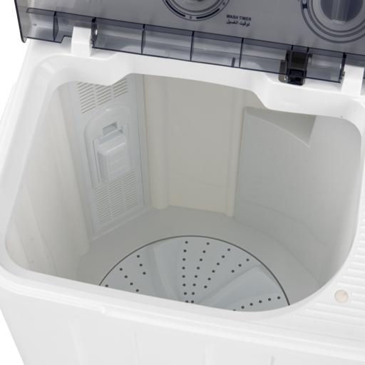 display image 8 for product Olsenmark Twin Tub Semi Automatic Washing Machine, 8Kg - Double Water Inlet Wash & Dryer - Spinning