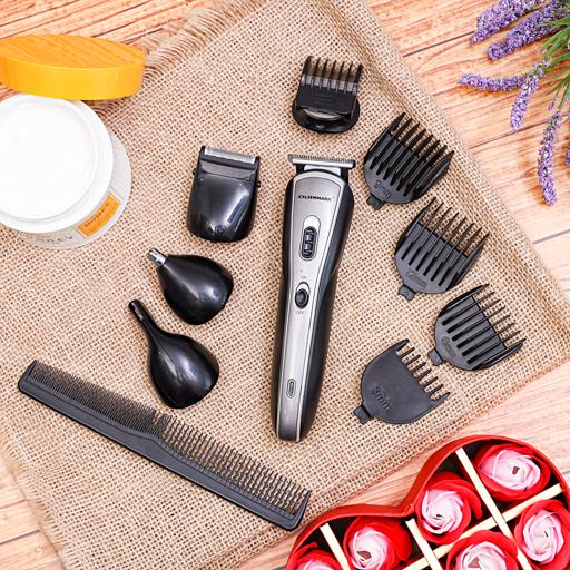 display image 1 for product 10 In 1 Rechargeable Grooming Set OMTR4036 Olsenmark