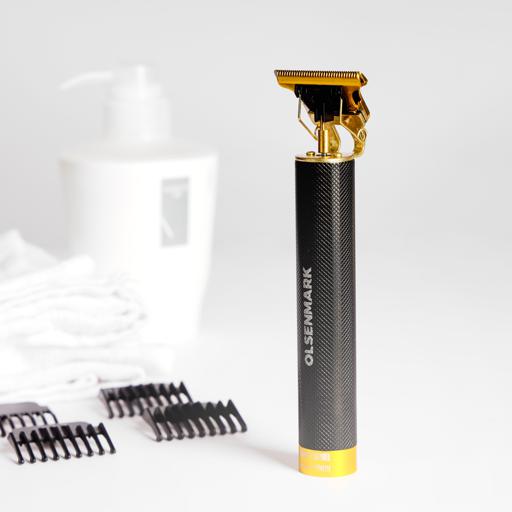 display image 3 for product Outliner Hair Clipper, Rechargeable Hair Trimmer, OMTR4090 | Electric Hair and Beard Trimmer for Men with USB Charging | Professional T-Blades, Long Hair Trimmer