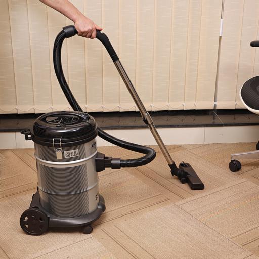 display image 1 for product Olsenmark Drum Vacuum Cleaner, 2400W - Air Flow Control On Handle - Blow Function - Dust Full Indicator