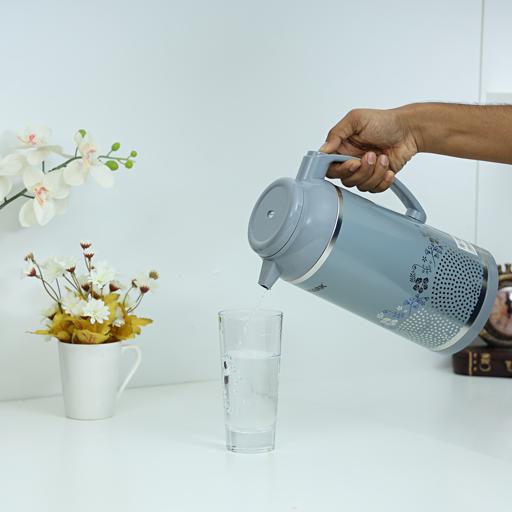 display image 1 for product Olsenmark Vacuum Flask With Glass Liner - Thermos Flask With Double Wall Design -Jug Flask, Vacuum