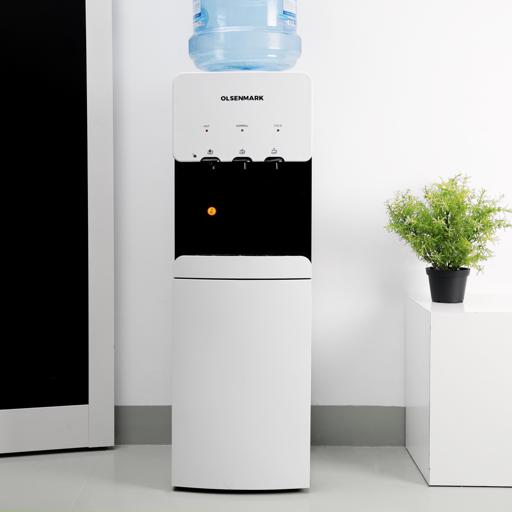 display image 1 for product Olsenmark Hot & Cold Water Dispenser With Refrigerator - Cold Temperature: 6-10C - Hot Temperature