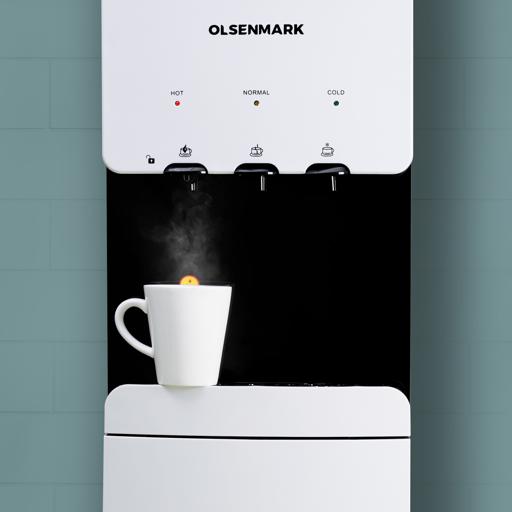 display image 2 for product Olsenmark Hot & Cold Water Dispenser With Refrigerator - Cold Temperature: 6-10C - Hot Temperature