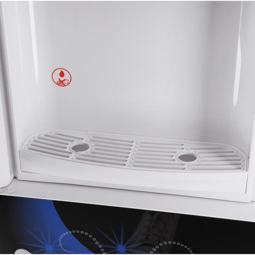 display image 10 for product Two Door Water Dispenser with Glass Panel, OMWD1837 - Hot/Cold Function, Compressor Cooling, Refrigerant R134A, With Cabinet, With Storage Cabinet