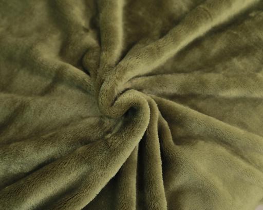 display image 1 for product PARA JOHN Casa Silky Green Soft Flannel Fleece Blanket 160X220