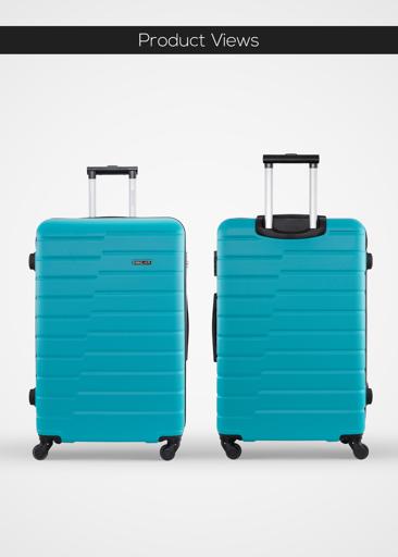 Parajohn Travel Luggage Trolley Bag Set, Lightweight, ABS Hard Side, With  Lock, For Men / Women / Unisex, Hard Shell Strong, Soft Grip Handle, 3  Pieces, Light Blue Color