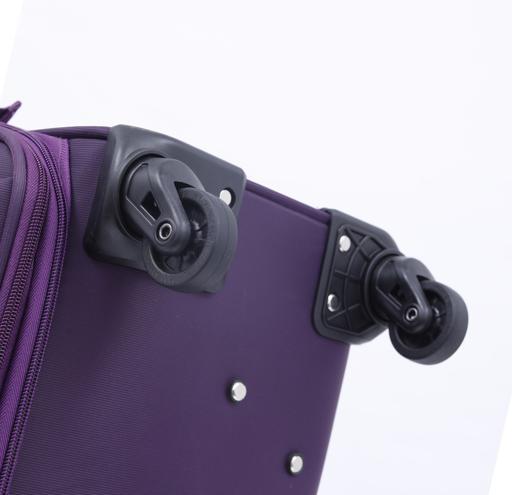 display image 3 for product PARA JOHN 3 Pcs Trolley Luggage Set, Purple