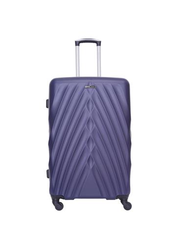 display image 2 for product PARA JOHN Abs Rolling Trolley Luggage Set, Navy