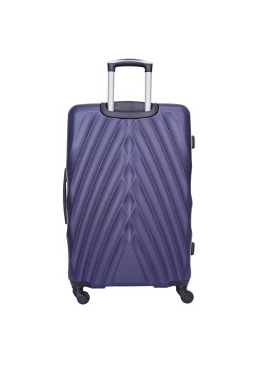 display image 3 for product PARA JOHN Abs Rolling Trolley Luggage Set, Navy