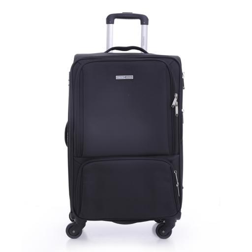 Buy PARA JOHN Polyester Soft Trolley Luggage Set, Black Online in UAE ...