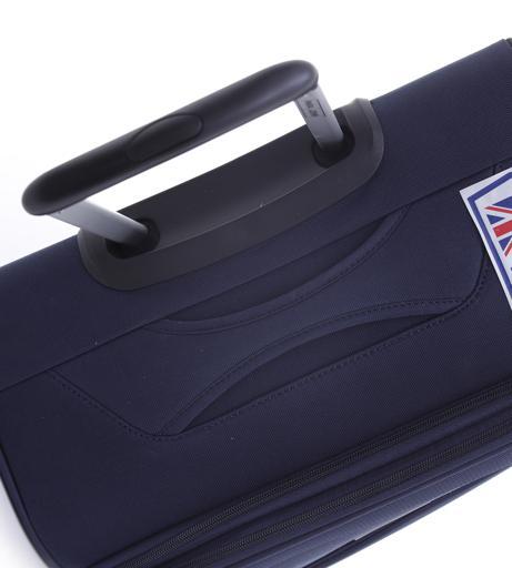 display image 4 for product PARA JOHN Polyester Soft Trolley Luggage Set, Navy