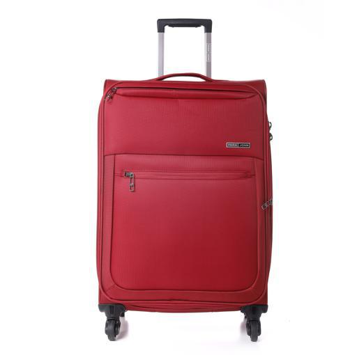 display image 1 for product Parajohn PJTR3116 Polyester Soft Trolley Luggage Set, Red