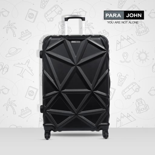 display image 8 for product PARA JOHN Matrix 3 Pcs Trolley Luggage Set, Black