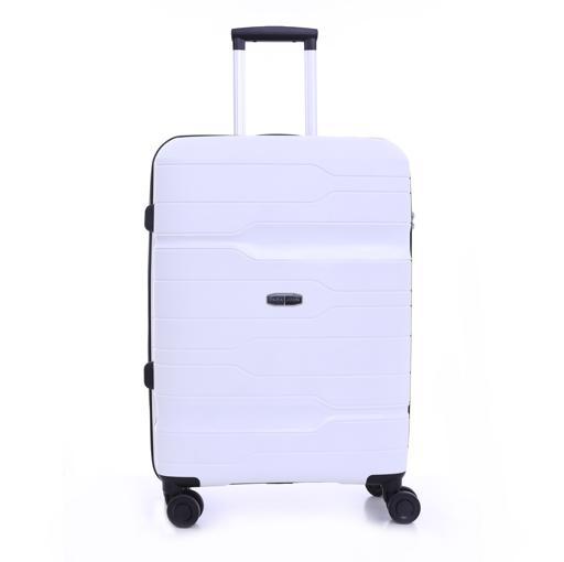 display image 1 for product PARA JOHN Novo 3 Pcs Trolley Luggage Set, White