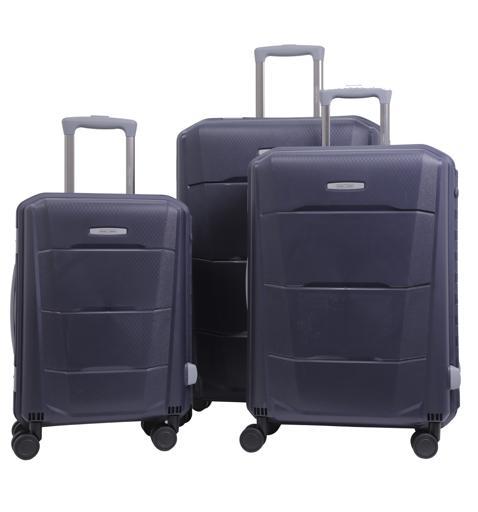 display image 0 for product PARA JOHN Campio 3 Pcs Trolley Luggage Set, Blue