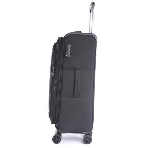 display image 3 for product PARA JOHN Opal 3 Pcs Trolley Luggage Set, Black