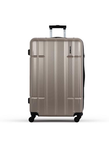 display image 2 for product PARA JOHN 4 Pcs Alle Trolley Luggage Set, Golden