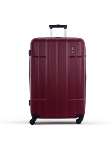 display image 1 for product PARA JOHN 4 Pcs Alle Trolley Luggage Set, Dark Red