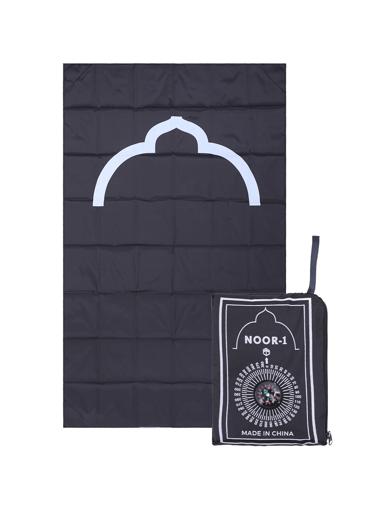 display image 0 for product Noor Prayer Mat (Musalla) - Portable Pocket Prayer Mat for Islamic Prayer, 100 cm x 60 cm – Travel Friendly with Compass Qibla Finder - Muslim/Islamic Janamaz – Travel Prayer Mat for Mosque or Travel