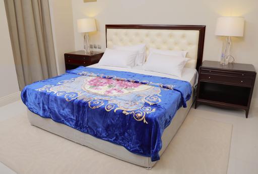 display image 2 for product PARA JOHN Double 1 Ply Kucu Embossed Cloud Blanket 200X230