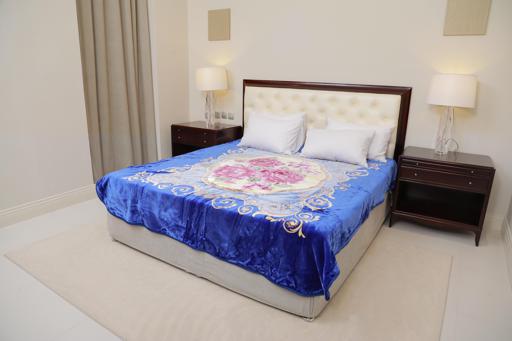 display image 3 for product PARA JOHN Double 1 Ply Kucu Embossed Cloud Blanket 200X230