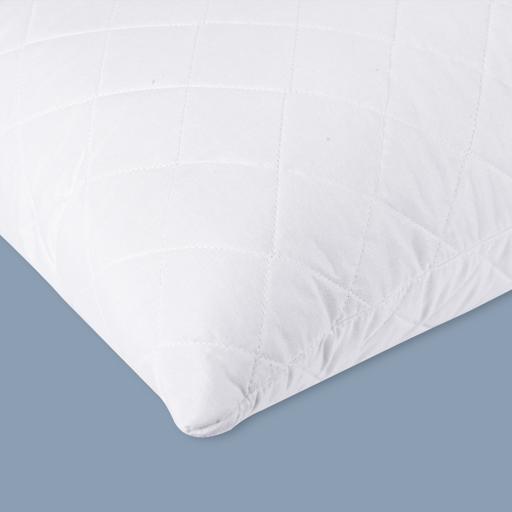 display image 2 for product Parrylife Quilted Pillow - Quilted Pillow Cases Protector - Hotel Quality Soft Hollow Siliconized Polyester Fabric Filling - Sleeping Bed Pillow - Pillow Protector Ideal for Home & Hotel Use