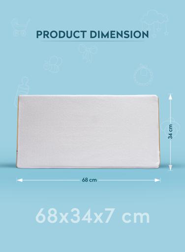 display image 3 for product Baby Pillow- Organic Universal Crib Wedge, 68x34x7cm