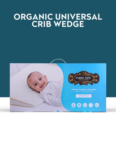 display image 4 for product Baby Pillow- Organic Universal Crib Wedge, 68x34x7cm