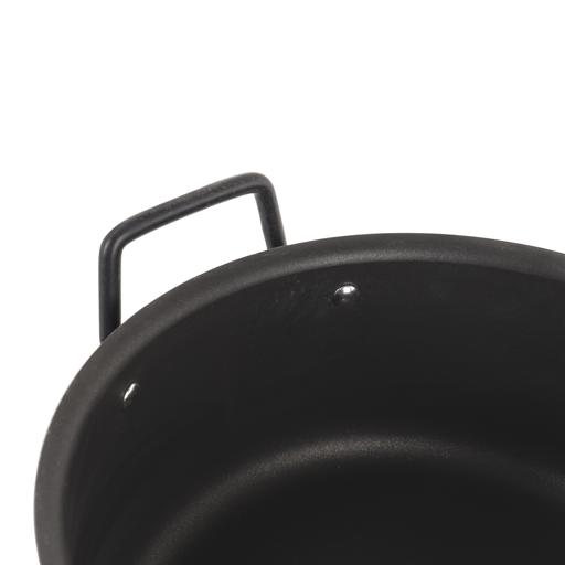 display image 8 for product 41cm Non-Stick Biriyani Pot with Stainless Steel Lid, RF10009 | 3-Layer Construction | Strong, Cool Touch Handle & Knob | Non-Stick Pot | Hammer -Tone Coated Heat Resistant Exterior