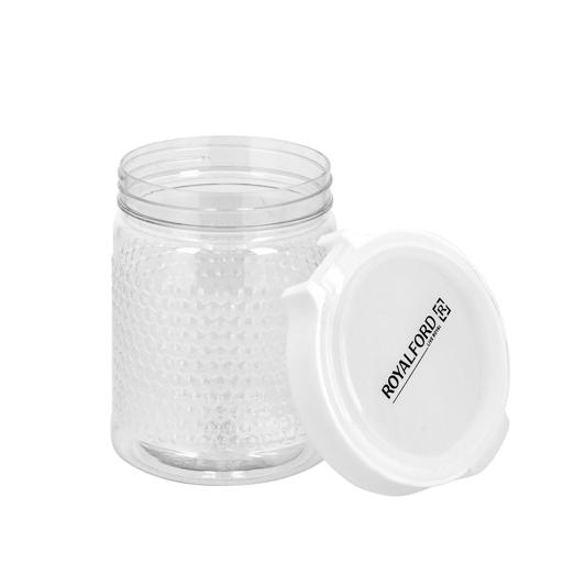 Crystalia BPA-Free Spice Jar Set with Handles Black