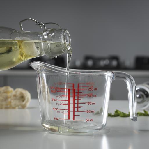 Glass Measuring Cup With Scale, High Temperature Resistant Liquid