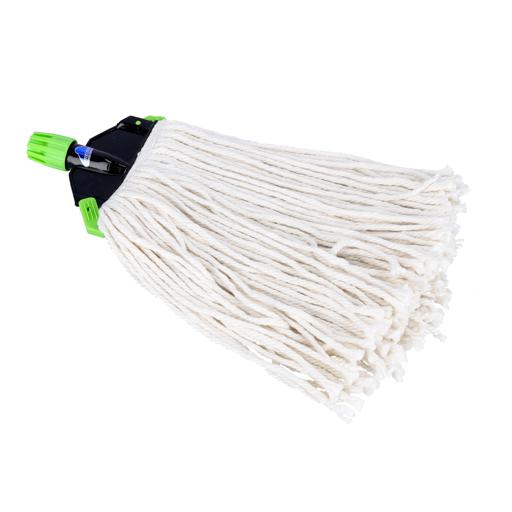 display image 9 for product Microfiber Floor Mop, PVC Coated Wooden Handle, RF10102 - Super Absorbent 100% Microfiber Threads, For All Types Of Surfaces, Durable Design, Faster Dehydration, Highly Absorbent