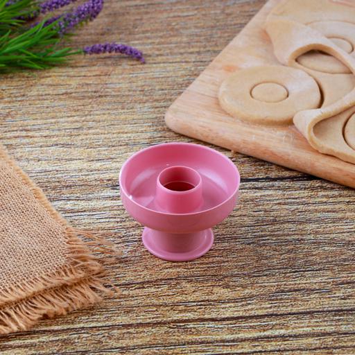 display image 1 for product Donut Mould, 8.5cm Premium Quality Plastic Mould, RF10113 | 100% Food-Grade Material | Donut Cake Mould, DIY Doughnut Mould, Desserts Bread Cutter Maker Mold, Kitchen Baking Tool