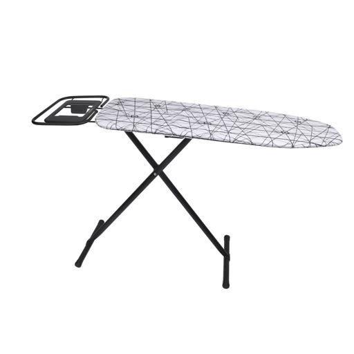 Spring Ironing Board, Adjustable Height Iron Board, RF10122 | Cotton Cover with 8mm Foam Pad | Foldable Design | Home Laundry Room Or Dorm Use hero image