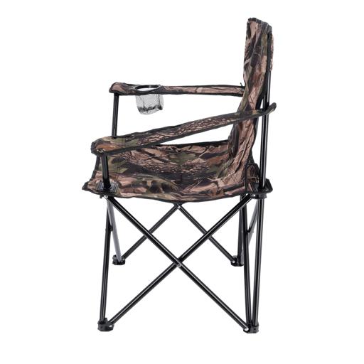 Camouflage Lightweight Stainless Steel Portable Fishing Chair