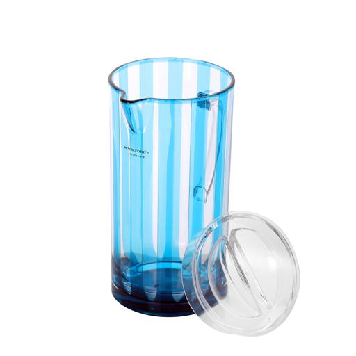 Teal Acrylic Ice Tea Glass