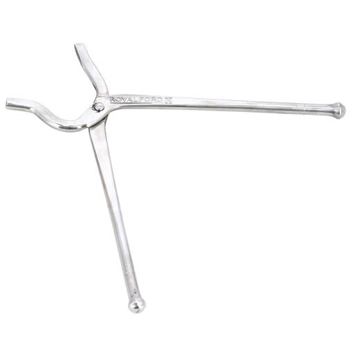 display image 4 for product Single Pakkad, 26.5cm Stainless Steel Pakkad, RF10155 | Cross Stainless-Steel Tongs, Wire Tong, Kitchen Tong, Stainless Steel Chimta | Smart Kitchen Pincer Mini Tong